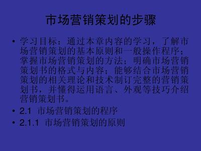 市场营销策划的全面步骤指南